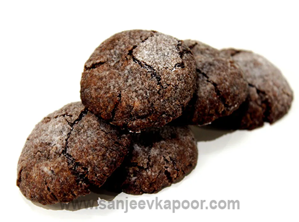 Choco Almond Cookies