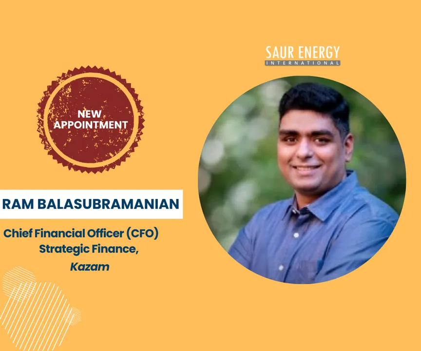 Ram Balasubramanian Chief Financial Officer Strategic Finance