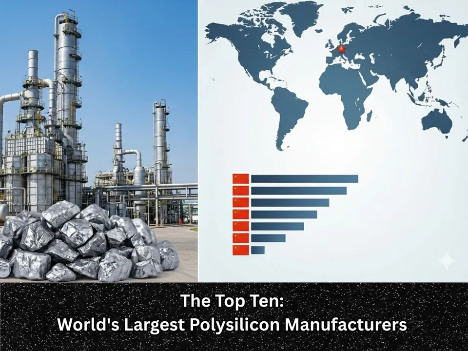 The Top Ten World's Largest Polysilicon Manufacturers