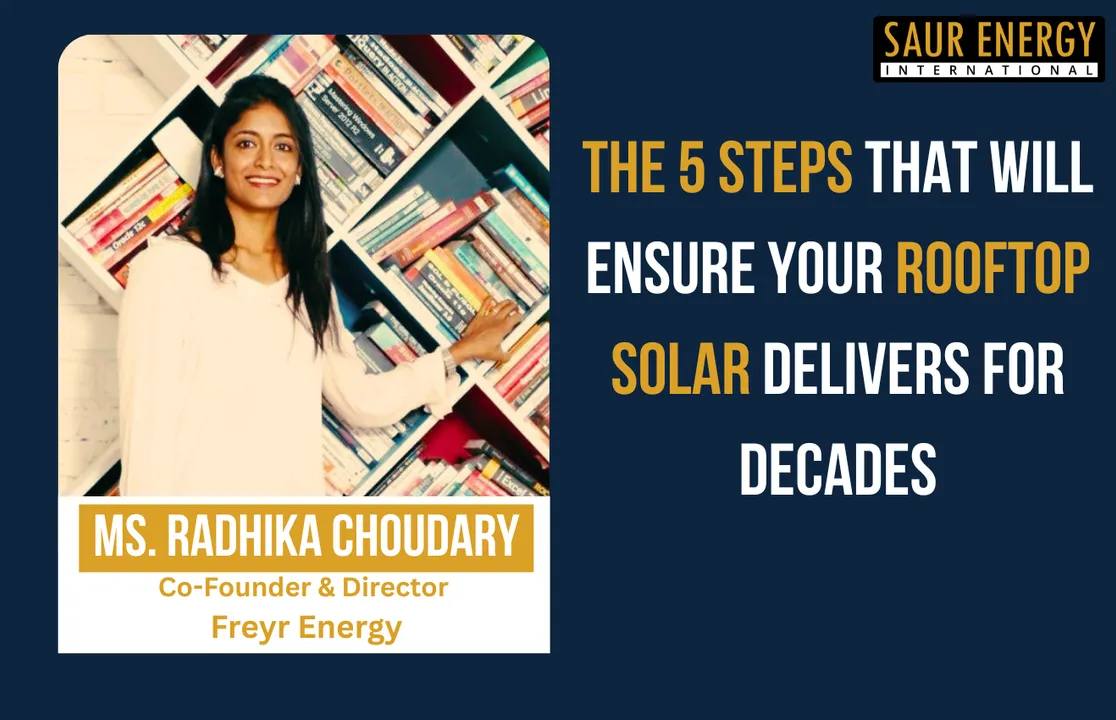 Radhika Choudary, Co-founder of Freyr Energy