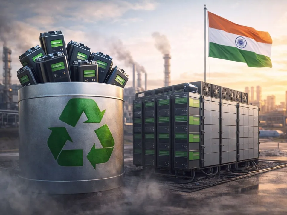 second life battery plant