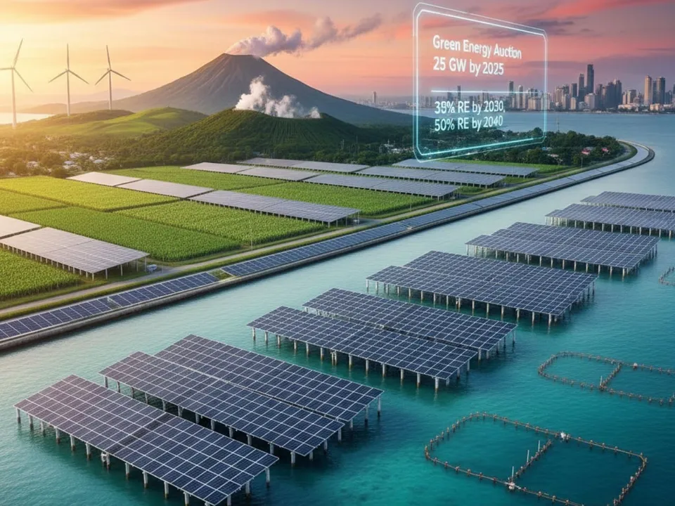 Philippines Unveils 25 GW Green Energy Auction Pipeline Through 2035