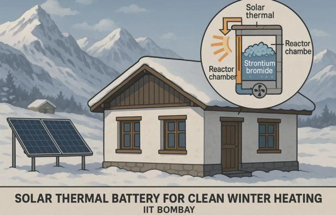 IIT Bombay’s Solar Thermal Battery for Himalayan Winters