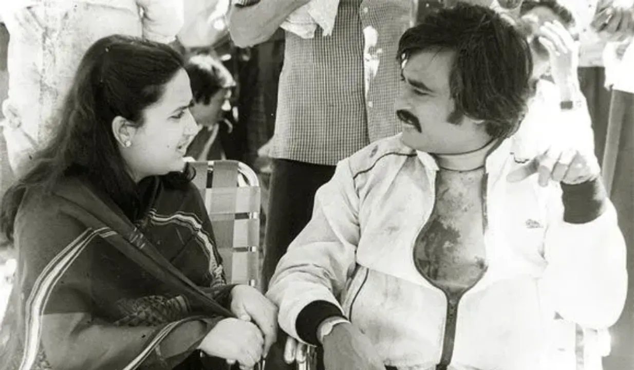 Rajinikanth and Latha