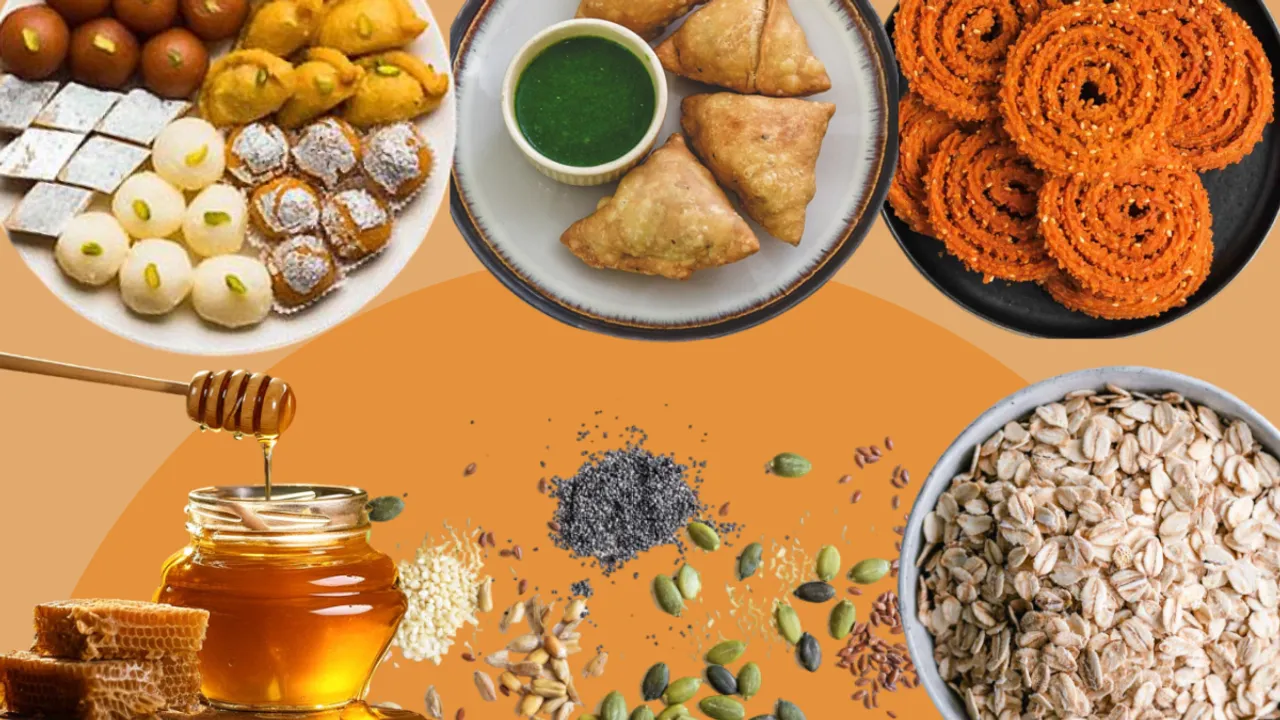 healthy snacks diwali