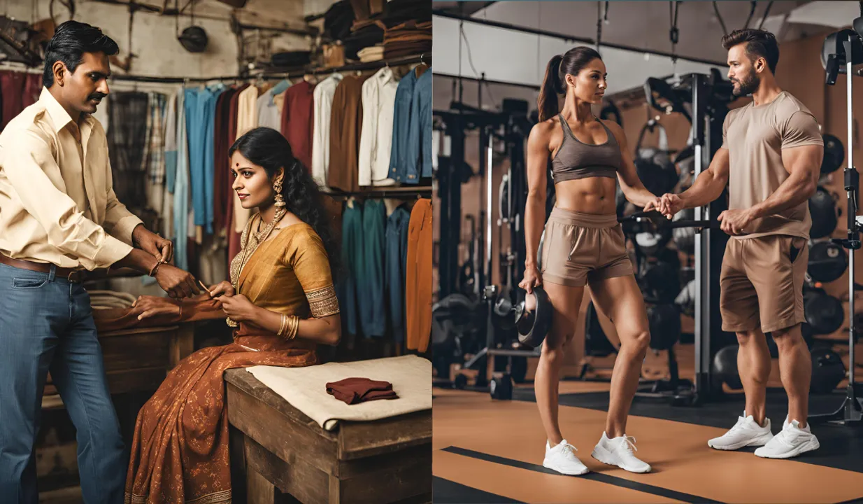 AI image, UP bans Male tailors, trainers for women