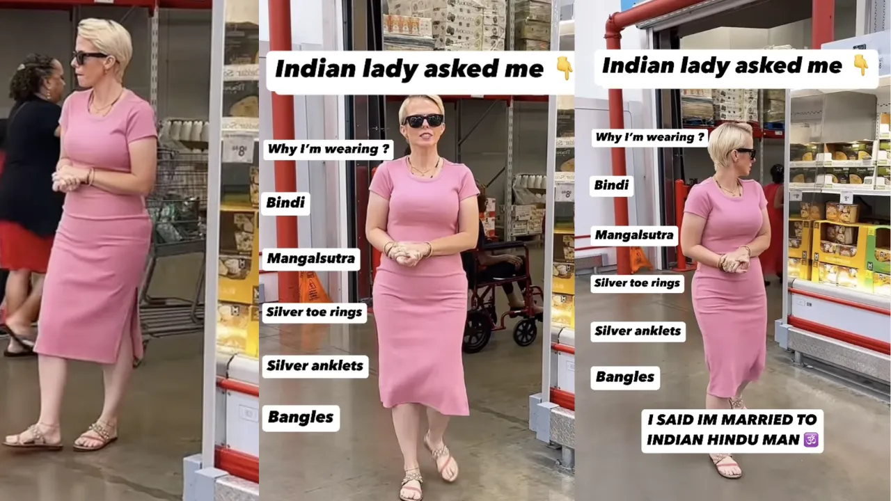 American Woman’s Post on Embracing Indian Culture