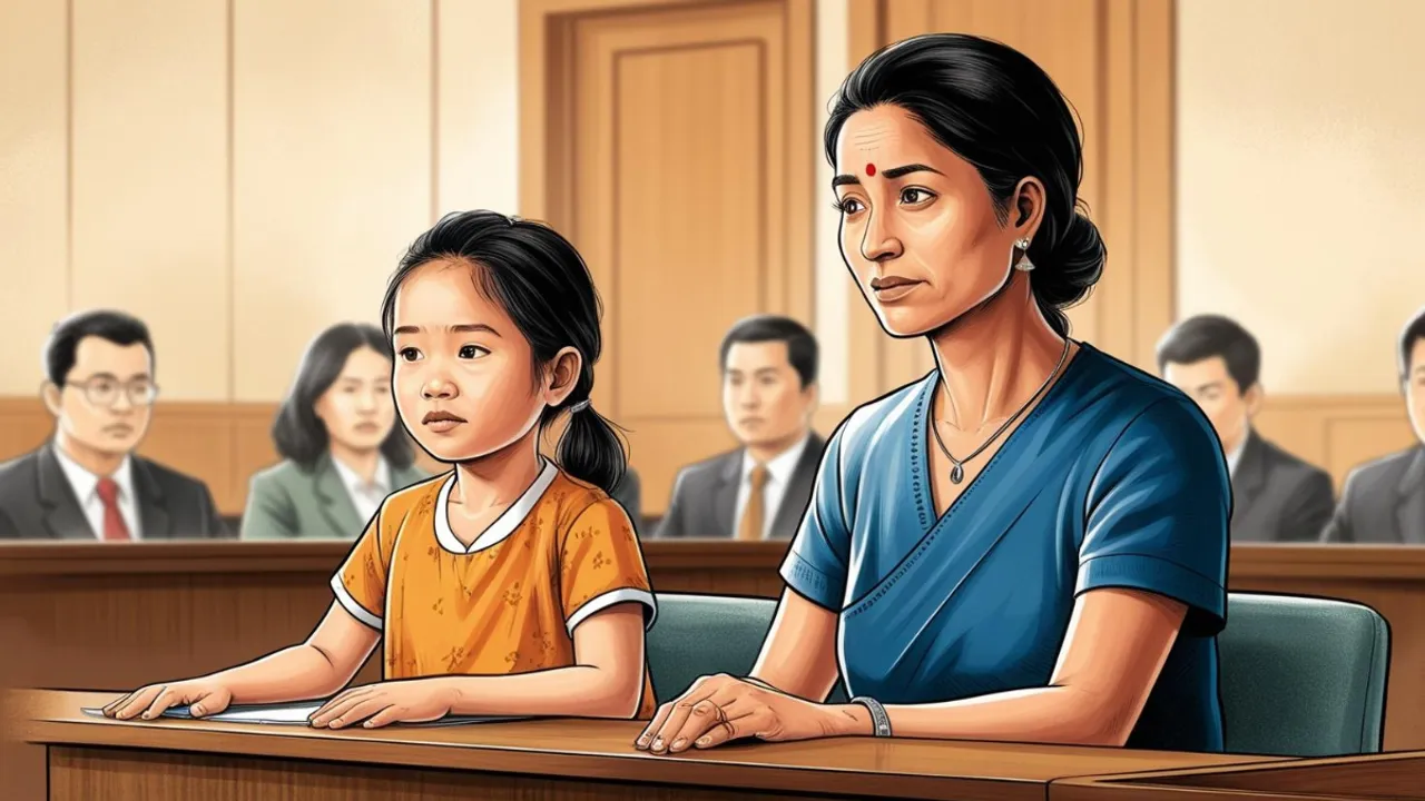 court legal custody single mom divorce women india