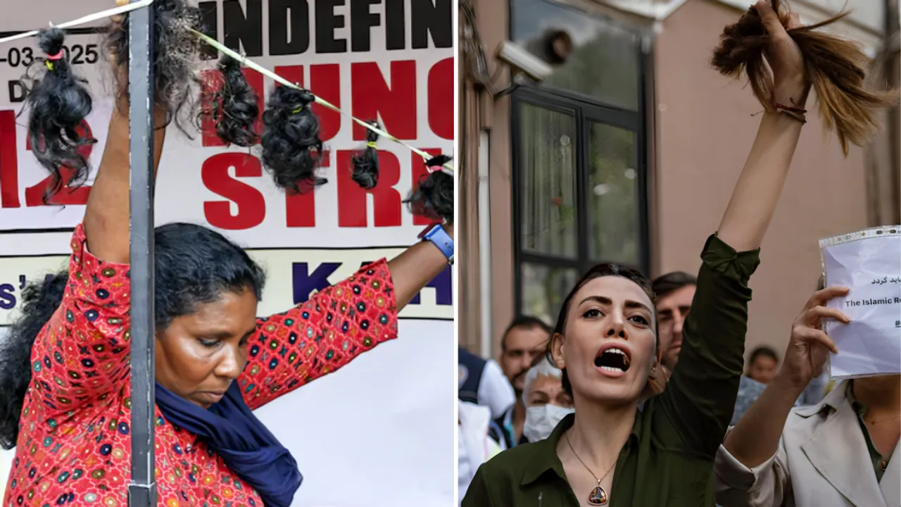 hair cut protest