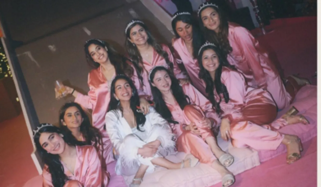 Janhvi Kapoor hosted a bachelorette bash for Radhika Merchant