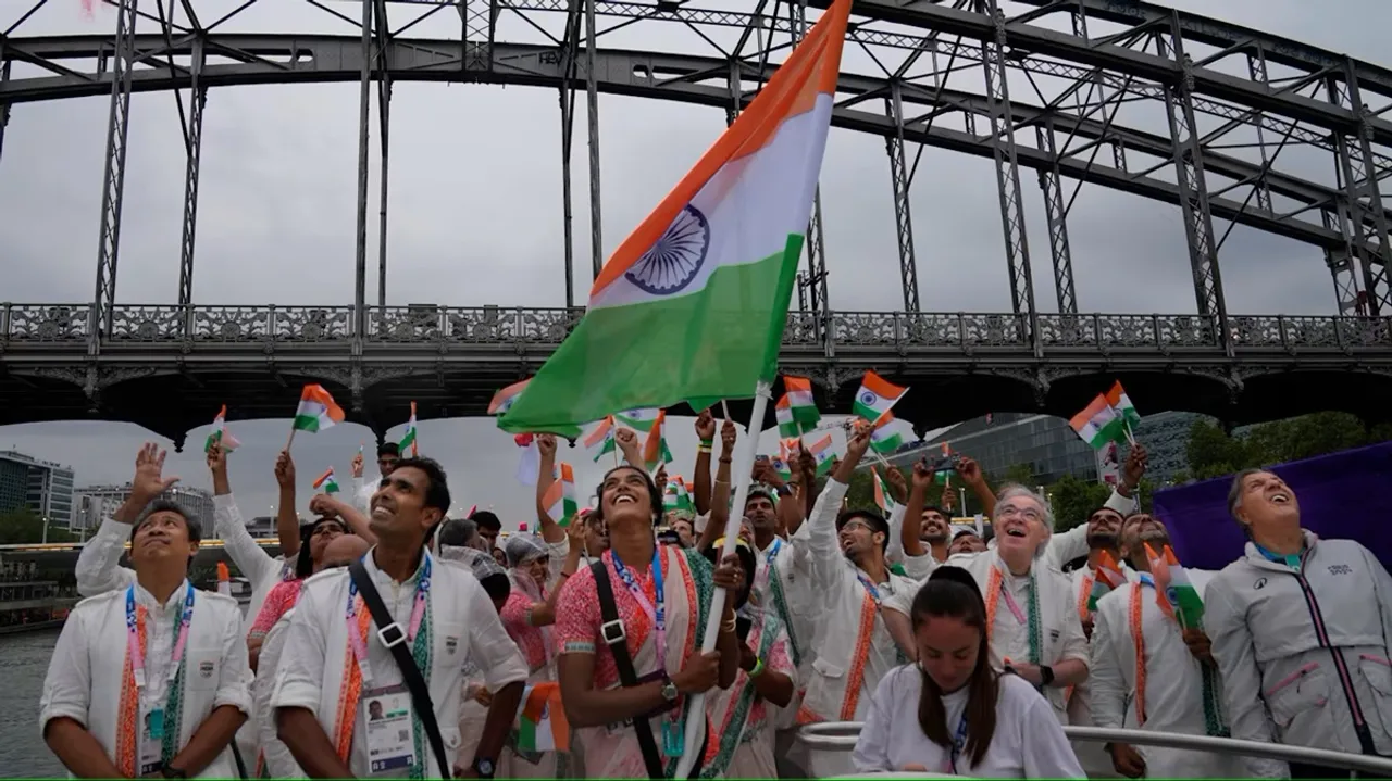 indian atheletes parade | Picture by Getty Images 