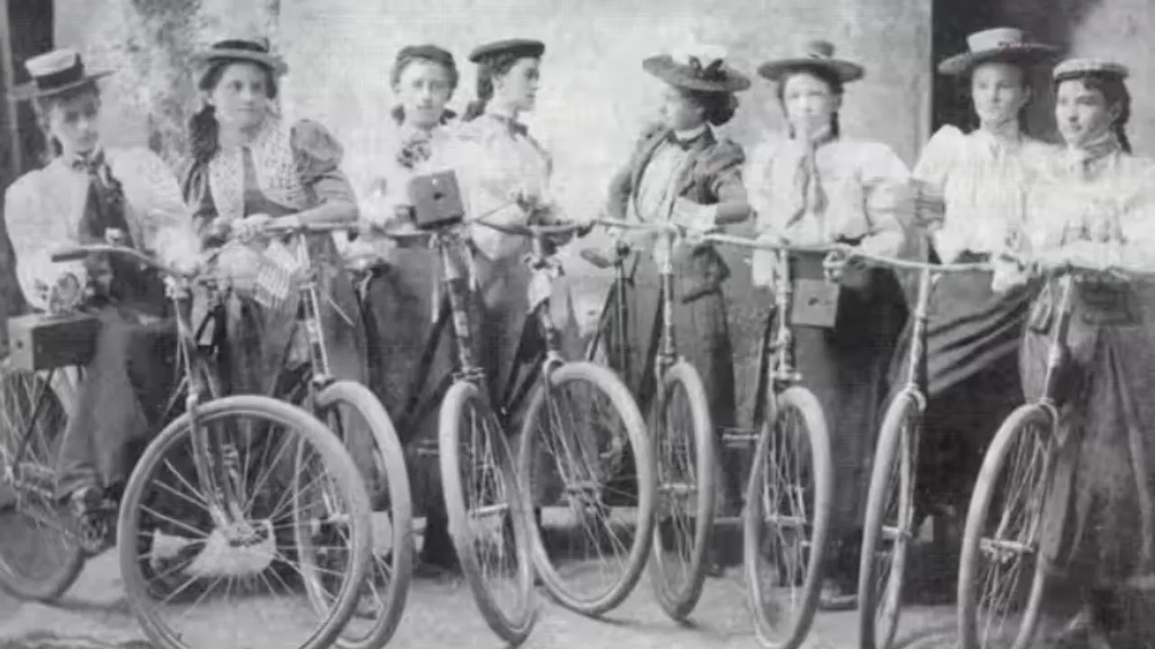 women bicycle