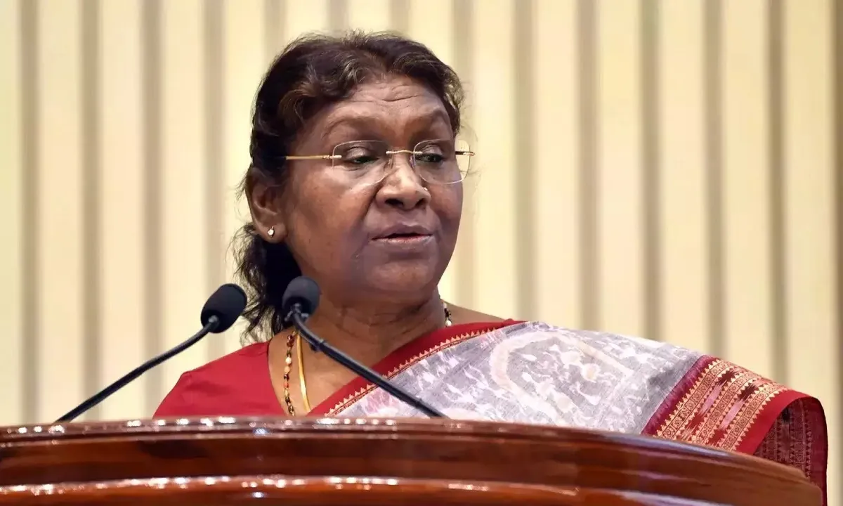 President Murmu on women getting top ranks civil