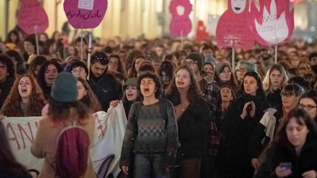 turin feminist protest giulia cecchettin