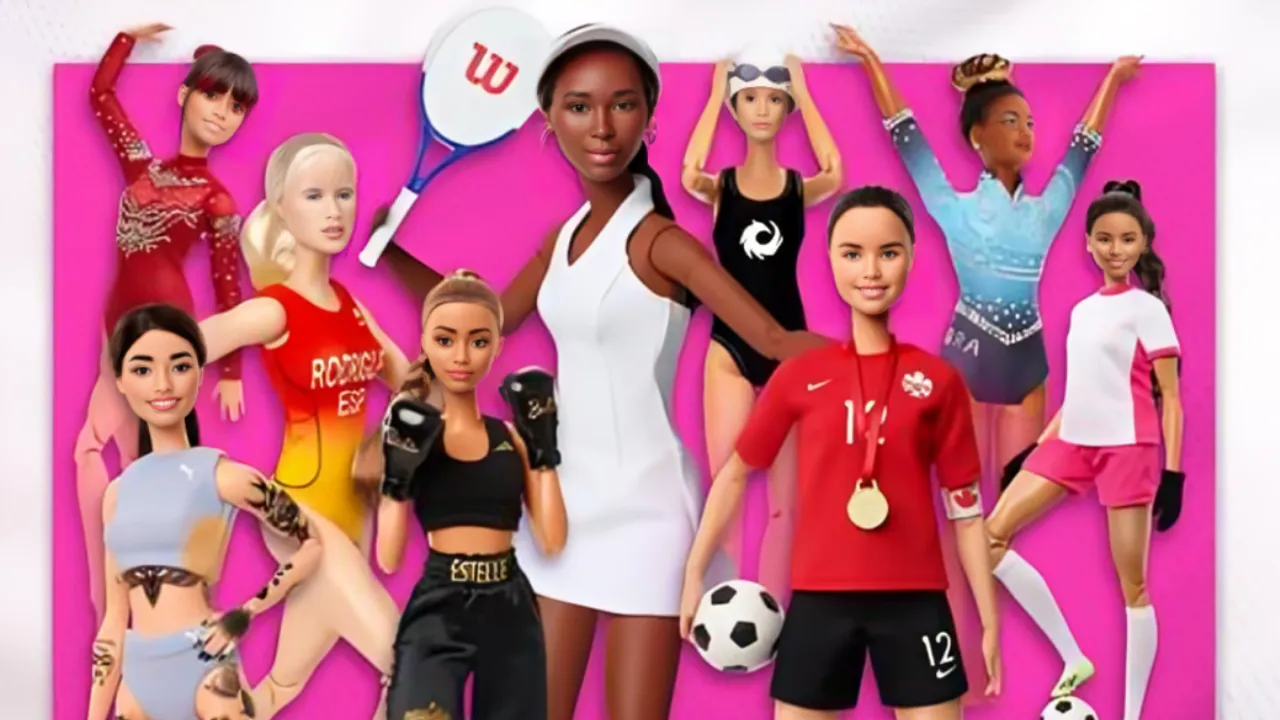 barbie athletes mattel