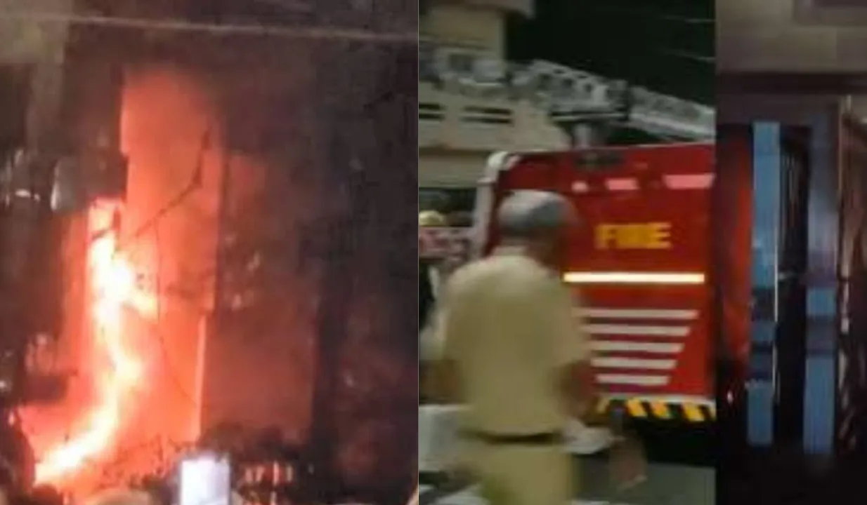 Fire at Delhi Pg, Credit: ABP Live