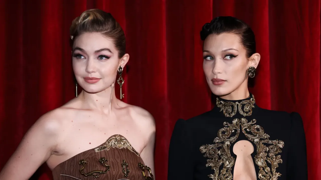 Getty/BBC news,Hadid sisters donate $1m to Palestinian aid effort