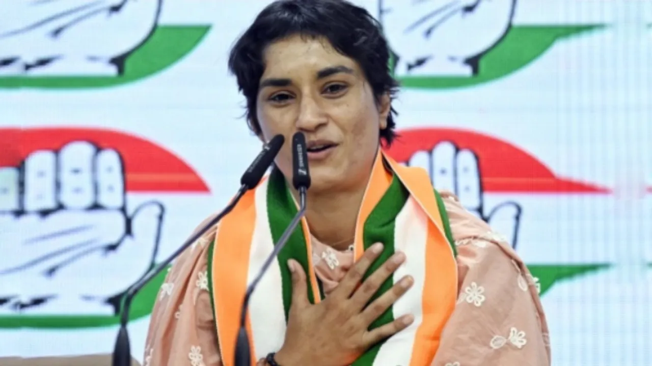 vinesh phogat election haryana congress