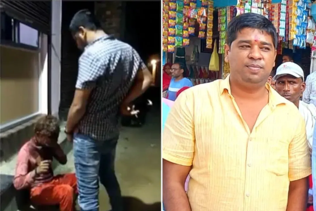 MP man urinates
