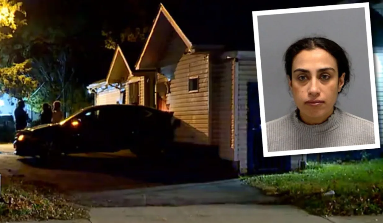 woman crash into antisemitic school