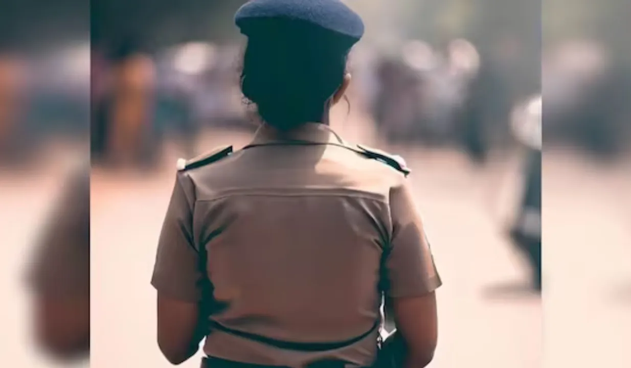 Female Cop AI Generated, Credit: India Today