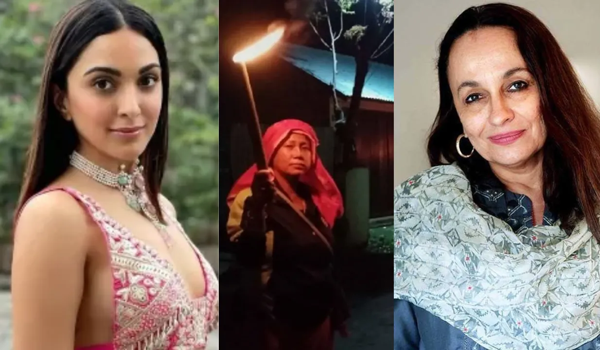 Celebs on Manipur video