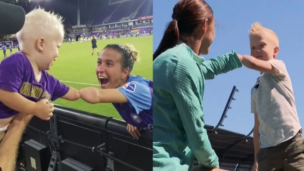  NBC 26 News,Soccer player reunites with fan years after viral elbow bump photo