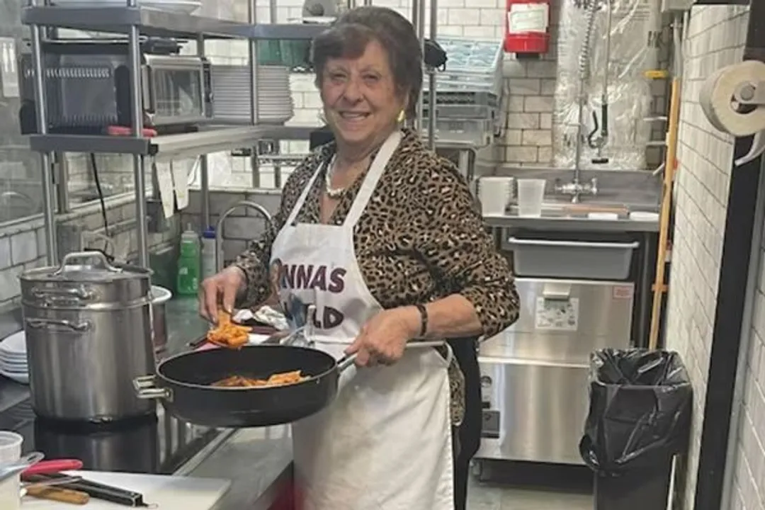 Grandmothers Run Restaurant In New York