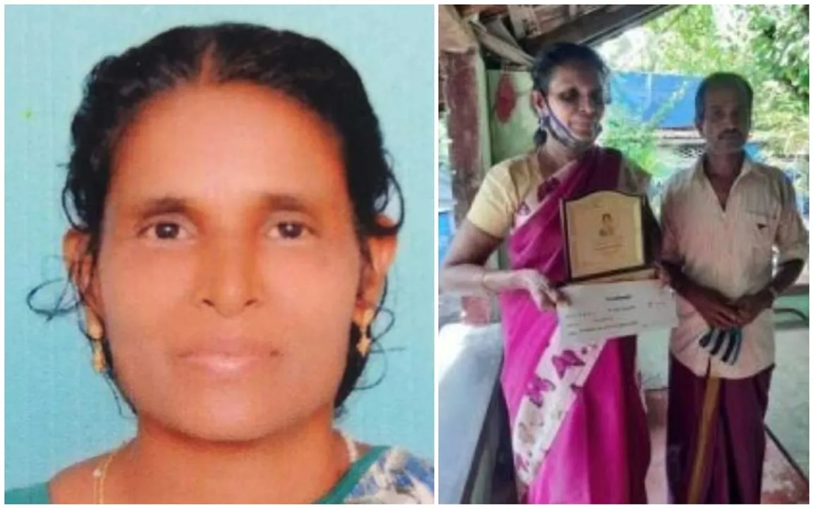 Kerala woman food packets