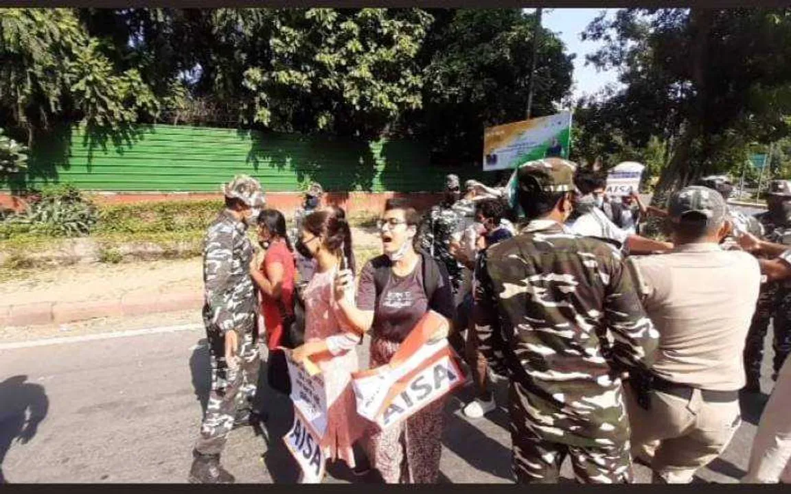 Sexual assault on AISA women protesters
