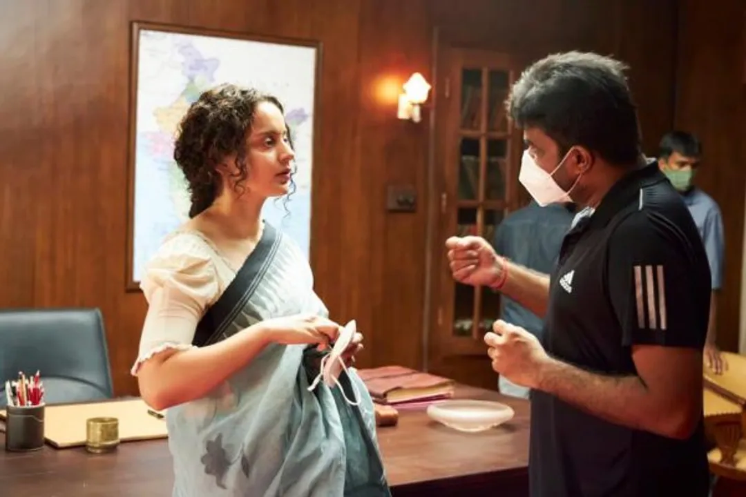 Kangana Ranaut Thalaivi shoot