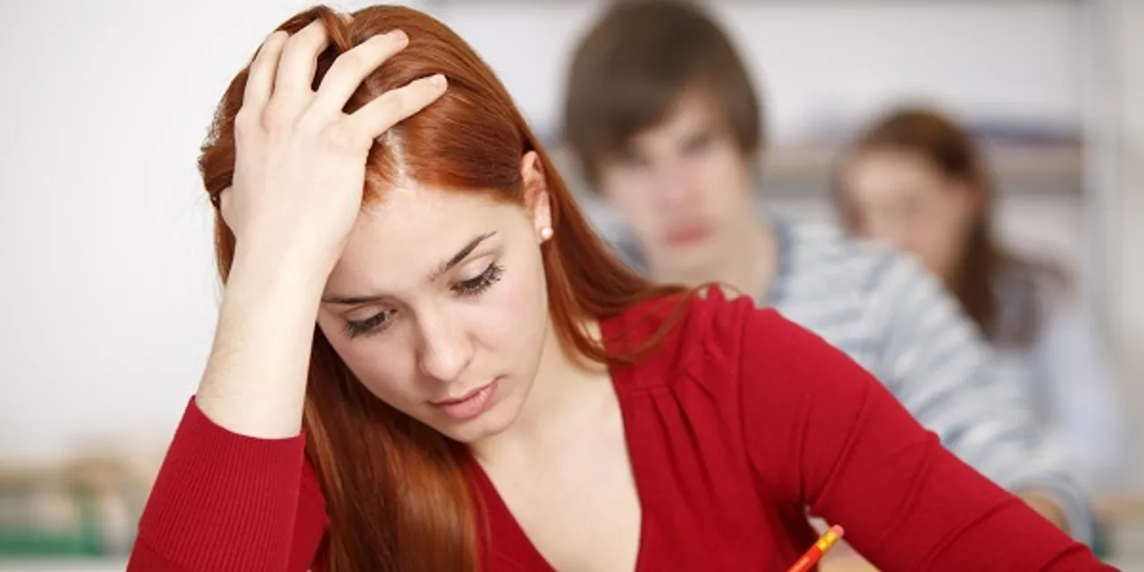 Indian stressed women