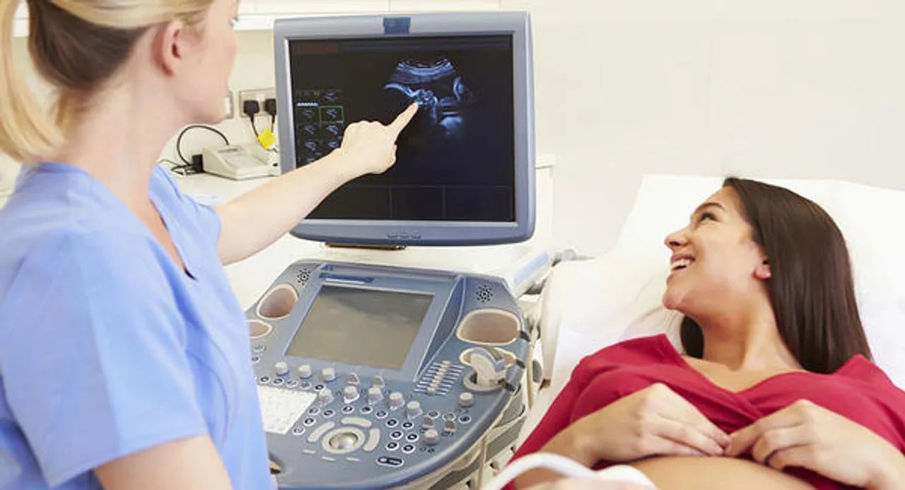 transvaginal sonogram