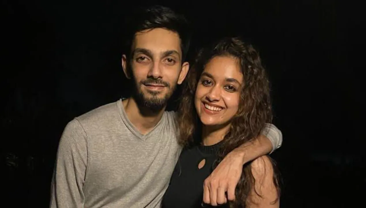 Keerthy Suresh and Anirudh Ravichander