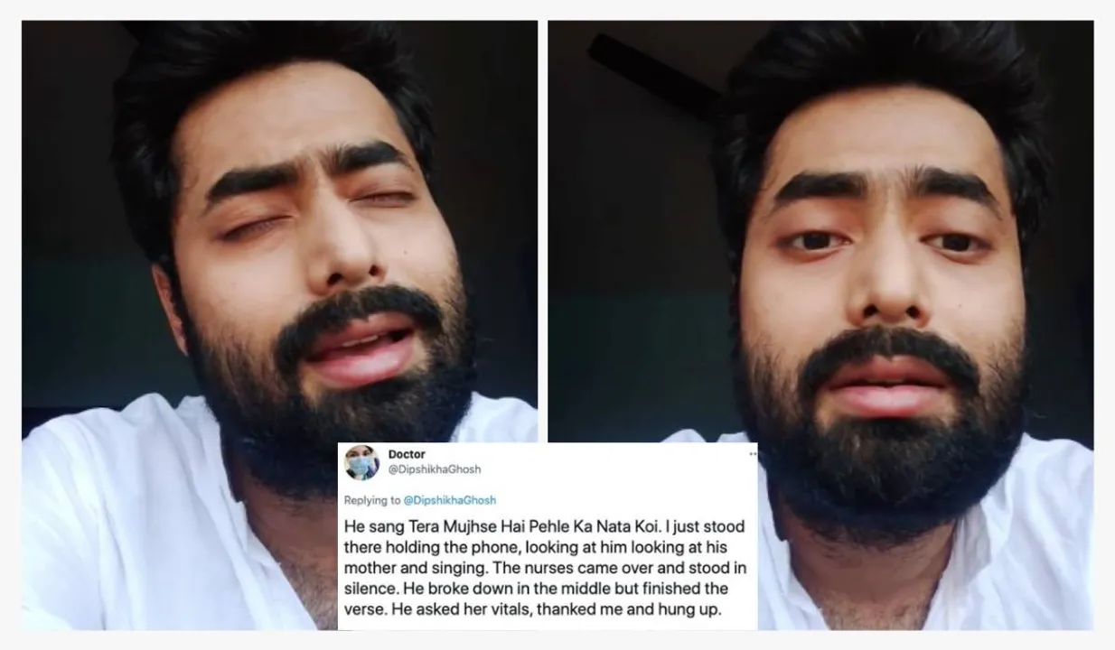 man who sang for dying mother