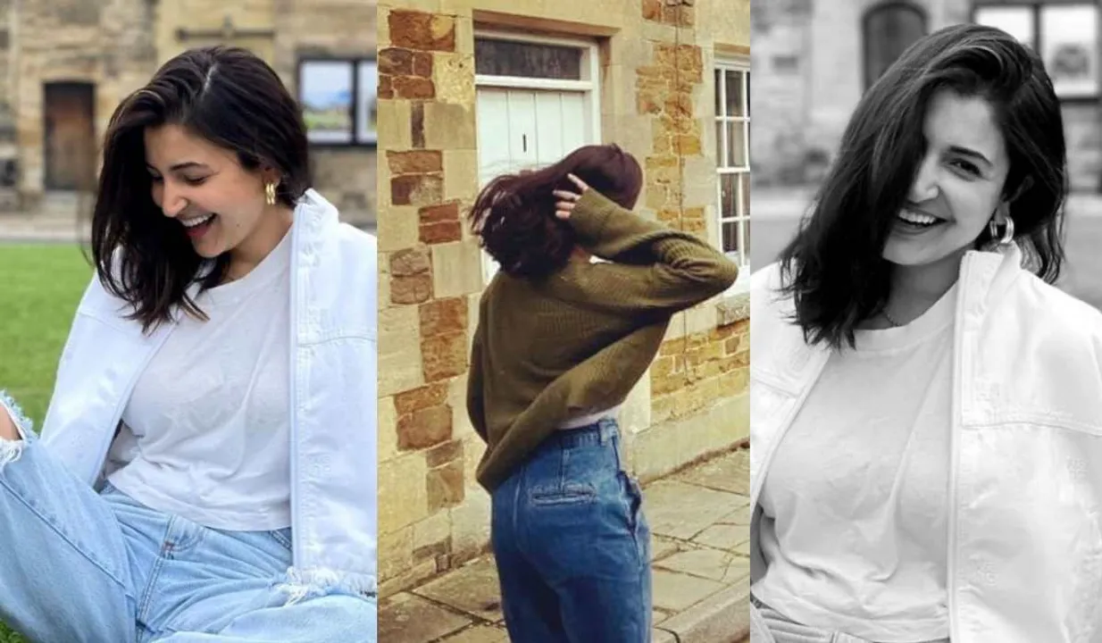 anushka sharma london pictures