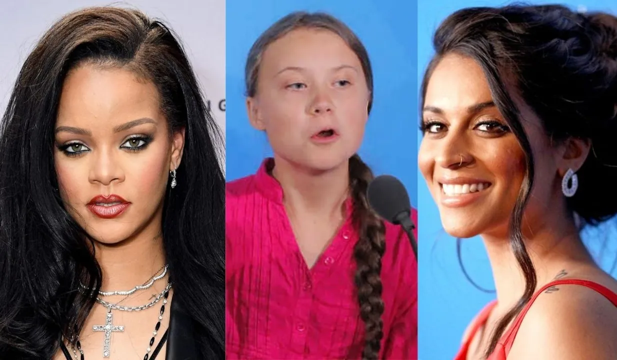 women on farmers protest