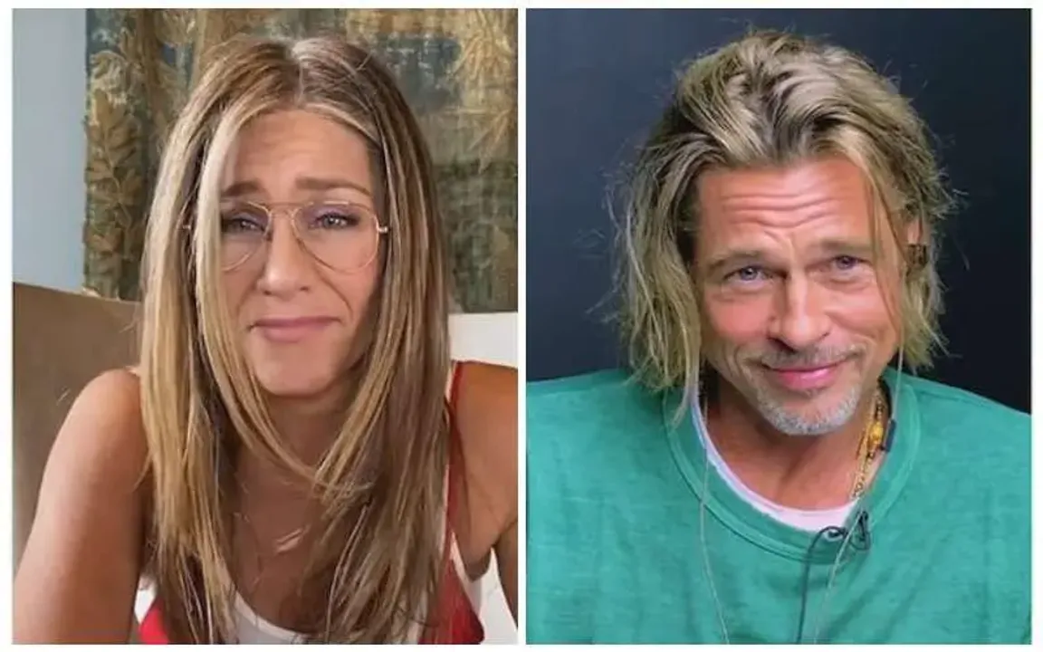 Brad Pitt, Jennifer Aniston, Jennifer Aniston And Brad Pitt Reunion