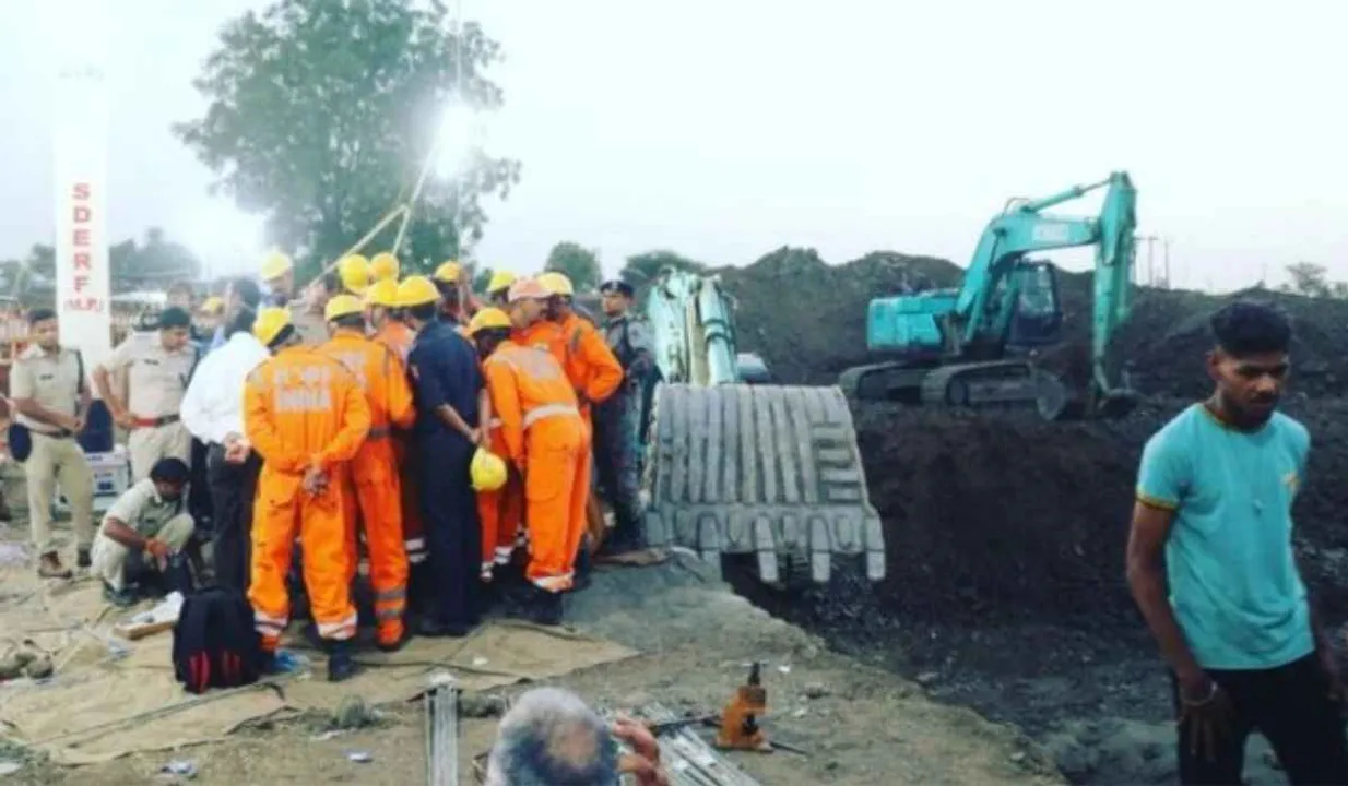 Minor girl fell in borewell in Sehore district, MP