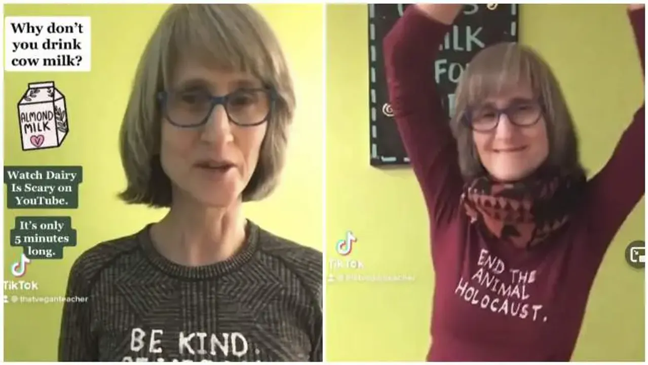 vegan teacher banned from tiktok