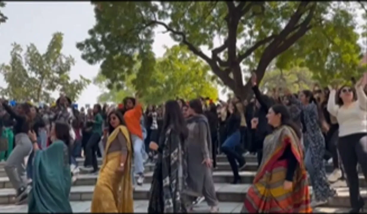 Delhi Professors Dance With Students