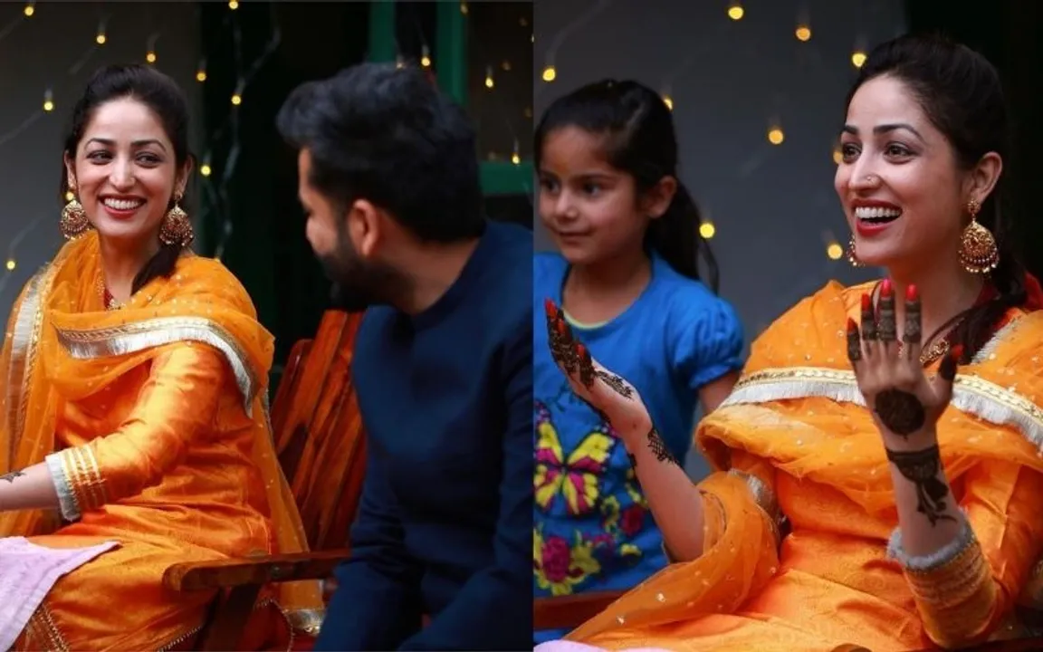 Yami Gautam Mehendi Photos