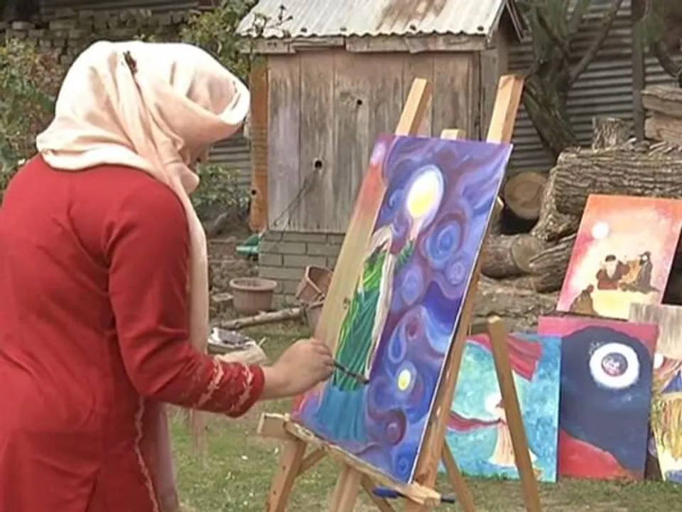 Sufi Painter Badr-un-Nissa Bhat