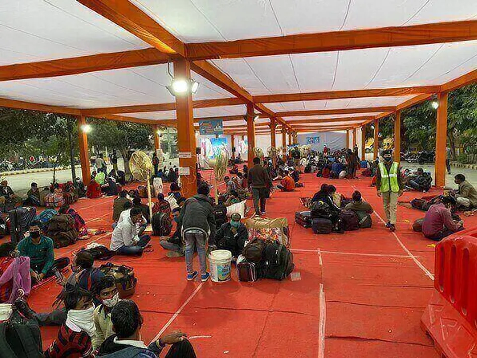 chhath puja Arrangements Anand Vihar Chhath Puja
