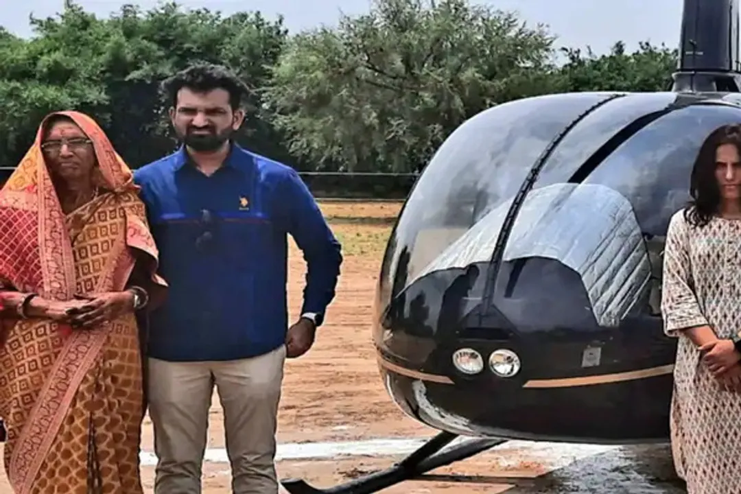 Son Gifts Plot Of Moon To Mother