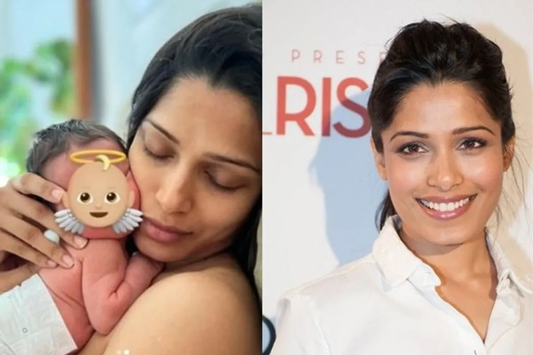 Freida Pinto baby