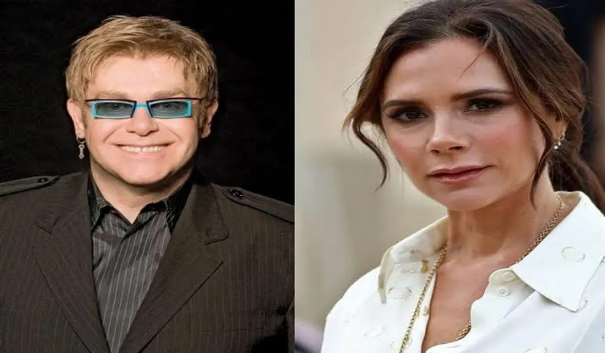 Victoria Beckham elton john spice girls