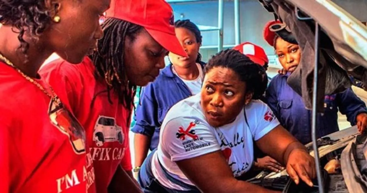 Female Mechanic In Nigeria
