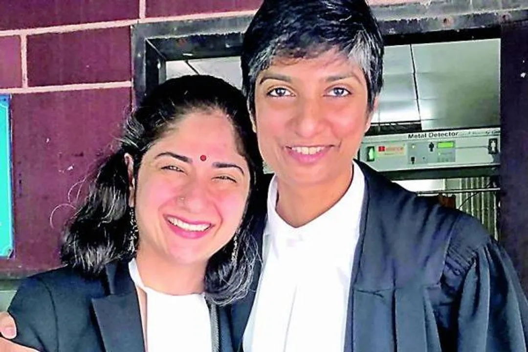 Arundhati Katju and Menaka Guruswami