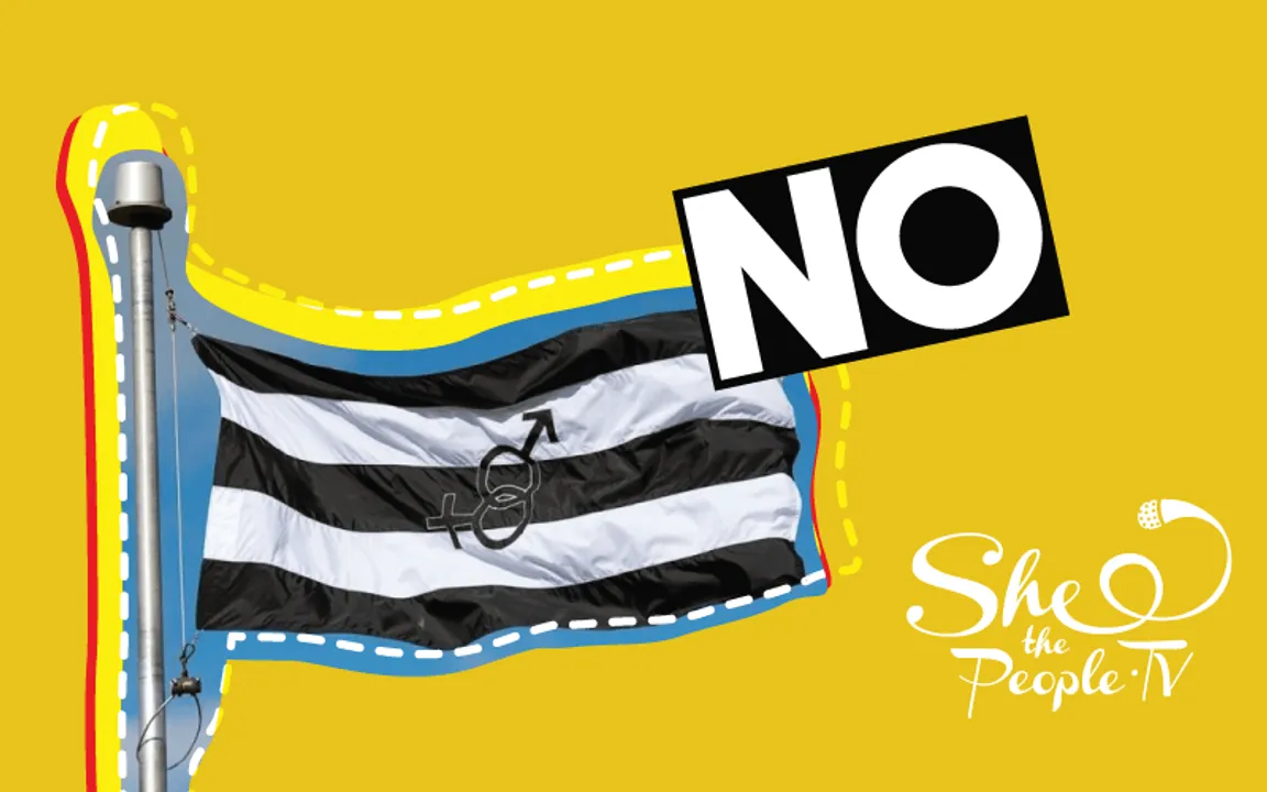 straight pride flag